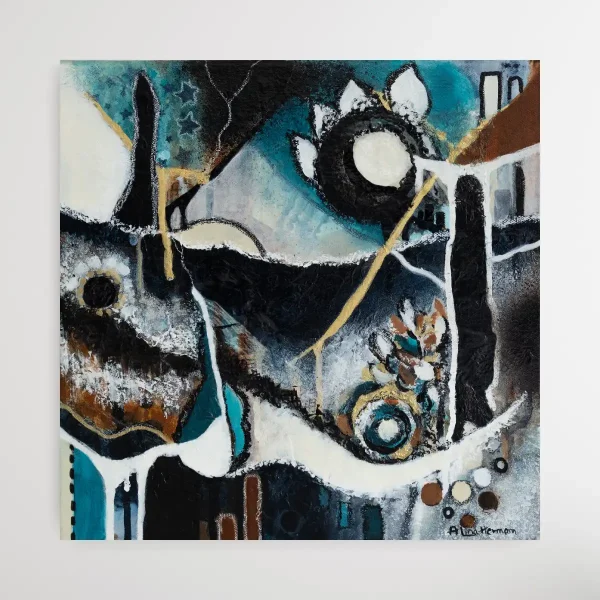 Dive into the Sea Originalkunstwerk auf Leinwand Produktbild