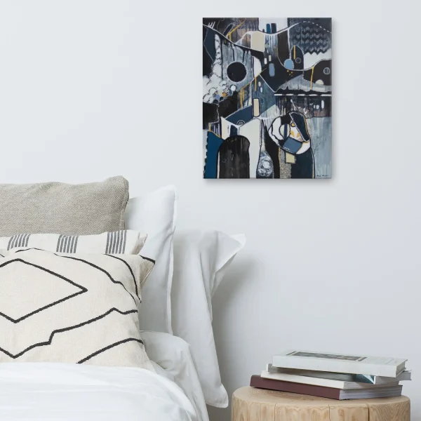 Canvas Print Cloudy Evening on the wall