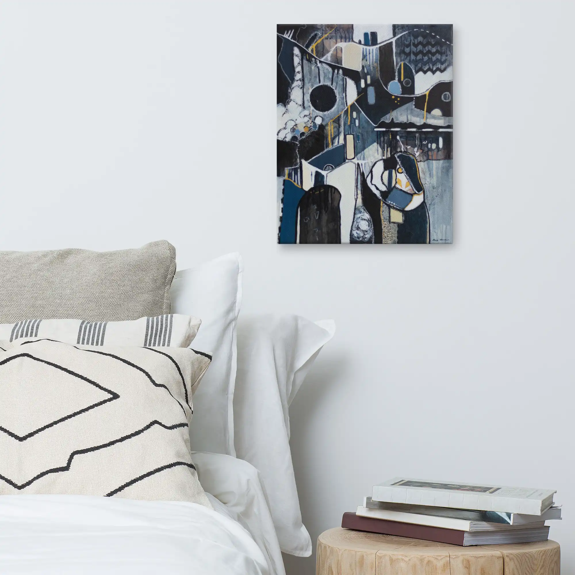 Canvas Print Cloudy Evening on the wall Canvas Print Cloudy Evening on the wall
