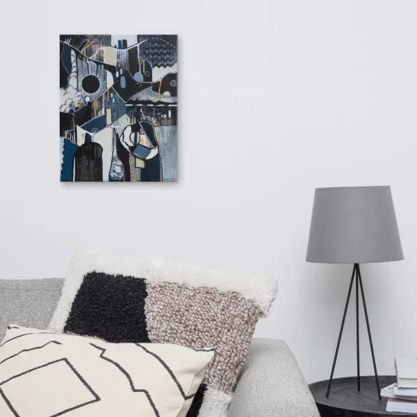 Canvas Print Cloudy Evening on the wall 2