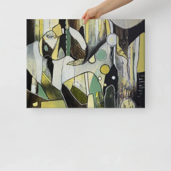 Canvas Print Symbiosis in Hand