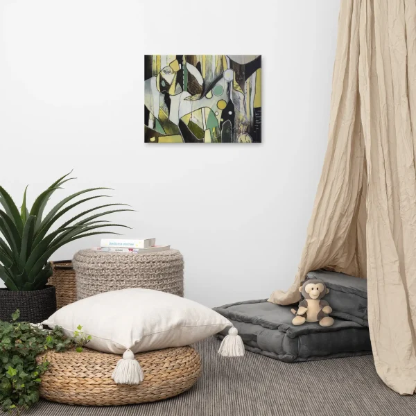 Canvas Print Symbiosis on wall