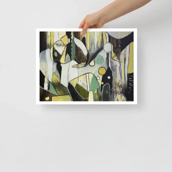 Poster Print Symbiosis in Hand