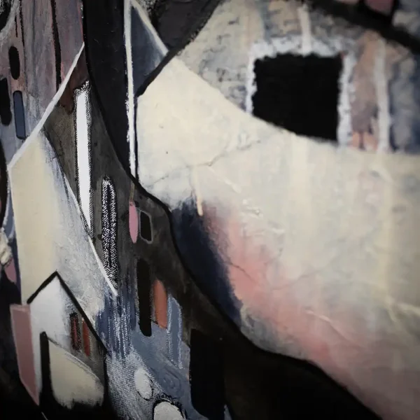 Cherry Bloosom in Iya Valley close-up original artwork 2