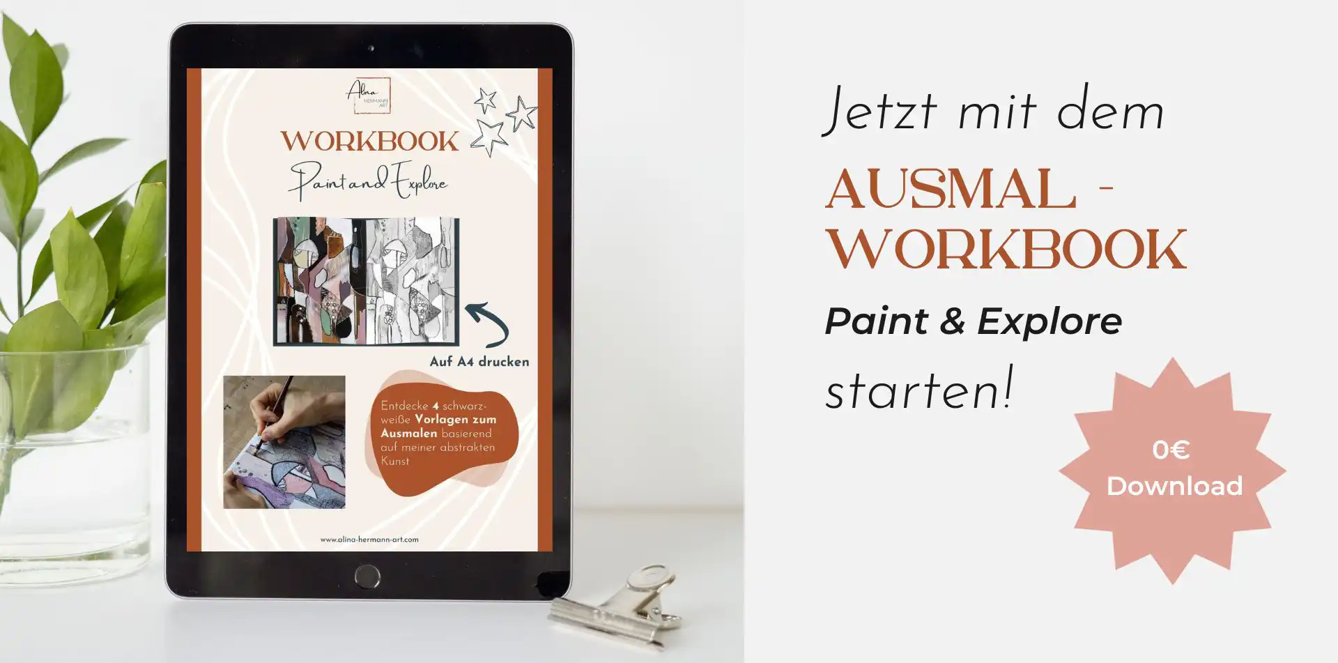 Workbook Paint und Explore Ausmal Vorlagen download